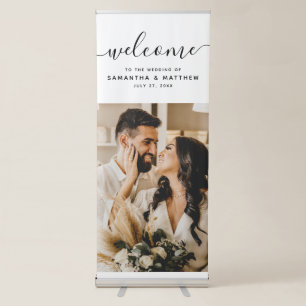 Simple Elegant Welcome To The Wedding Sign