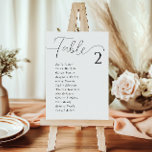 Simple elegant white wedding seating chart cards<br><div class="desc">Introducing our Simple Elegant White Wedding Seating Chart Cards! These cards offer a perfect blend of sophistication and simplicity, ideal for any elegant wedding affair. With its clean white background and bold black text, finding your seat has never been easier. Personalised with custom names, these cards exude a casual minimalist...</div>