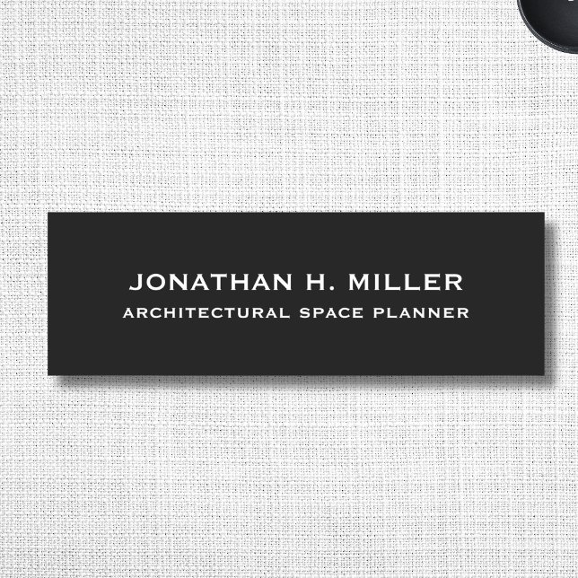 Simple Employee Name Tag with Title (Creator Uploaded)