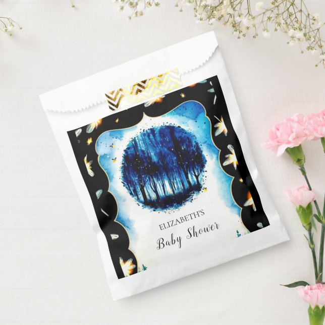 Simple Enchanted Woodland Baby Shower Favour Bags (Sealed)