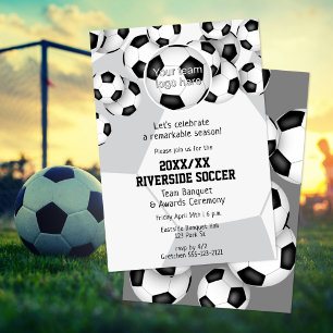 simple end of season soccer awards banquet invitation