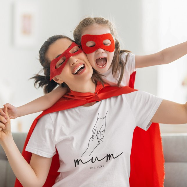 Simple Established Mum T-Shirt (Creator Uploaded)