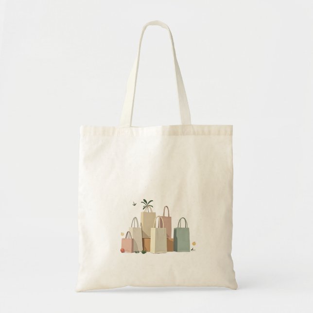 Simple Everyday Tote Bag – Reusable & Stylish (Front)