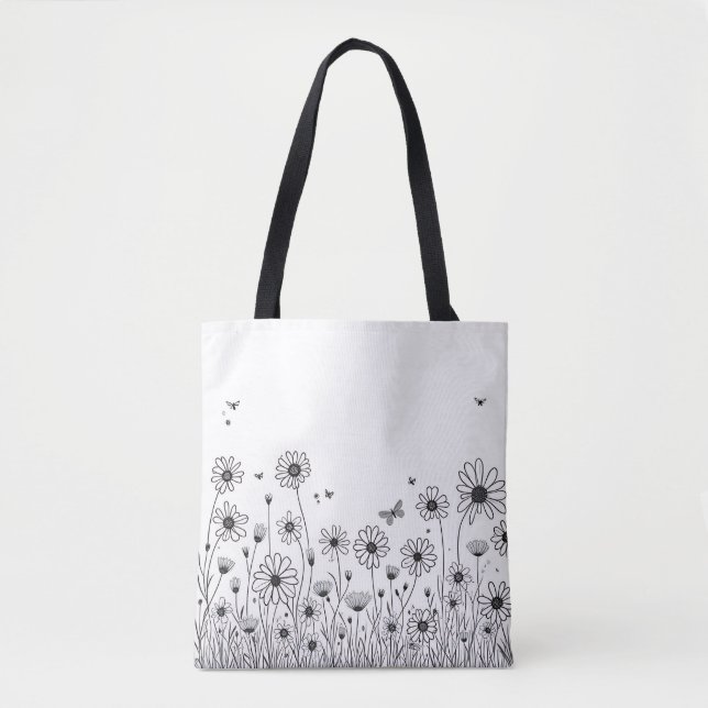 Simple Everyday Tote Bag – Reusable & Stylish (Front)