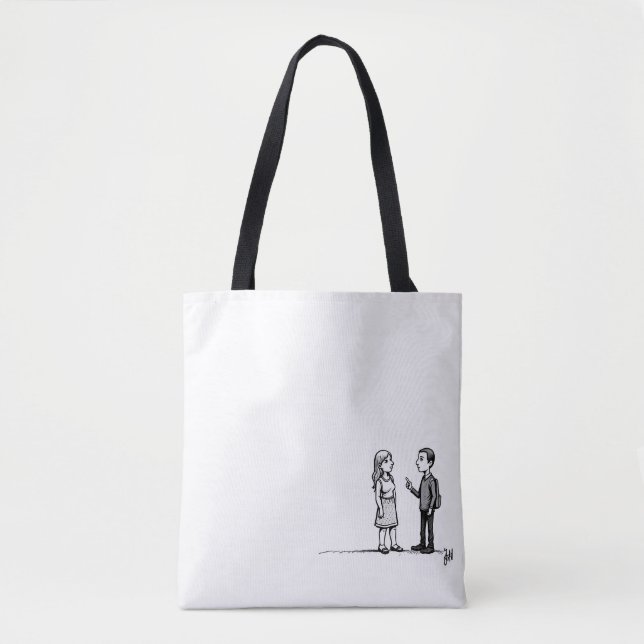 Simple Everyday Tote Bag – Reusable & Stylish (Front)