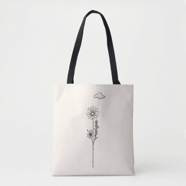 Simple Everyday Tote Bag – Reusable & Stylish (Front)