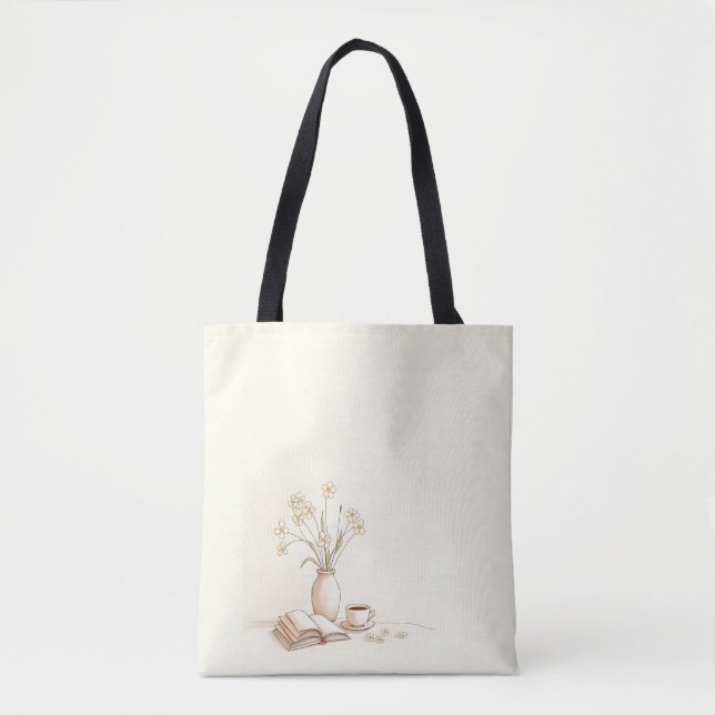 Simple Everyday Tote Bag – Reusable & Stylish (Front)