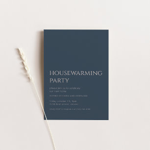 Simple Fall Housewarming Party Invitation