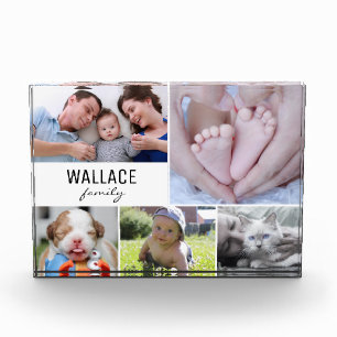 Simple Family Multiple Photo Collage Multiple Block