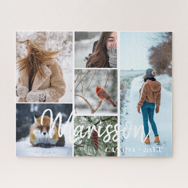 Simple Family Photo Jigsaw Puzzle (Horizontal)