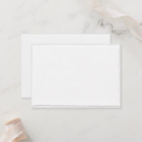 Simple Faux Deckled Edge Template Wedding