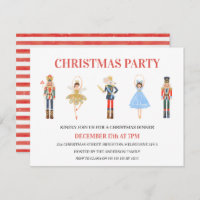 Simple Five Characters Nutcracker Christmas Party