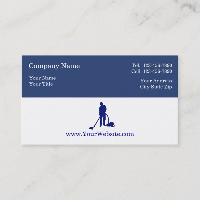 Simple Flooring Business Cards (Front)