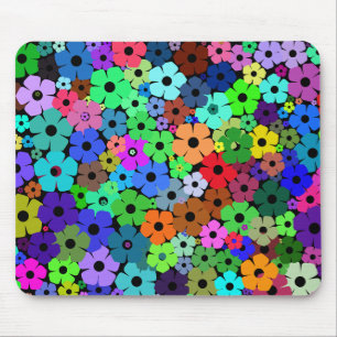 Simple Floral Background Mouse Mat