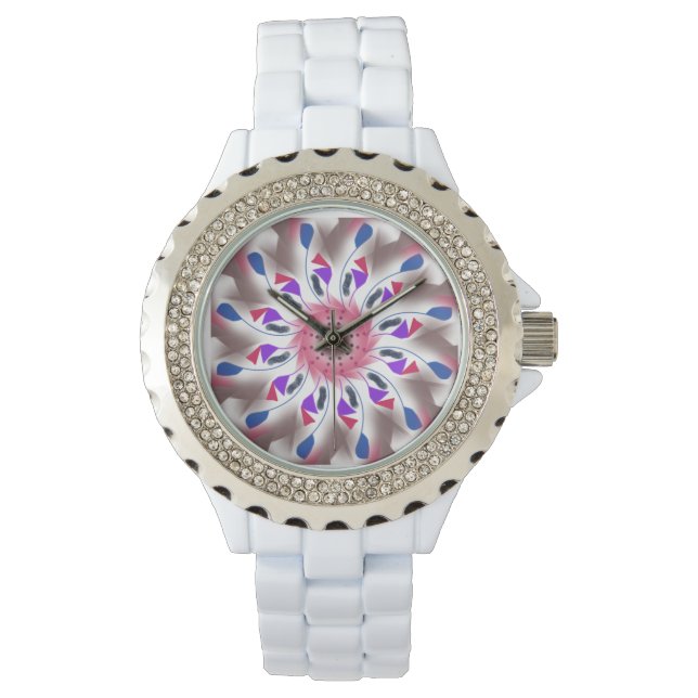 Simple Floral Delight Watch (Front)