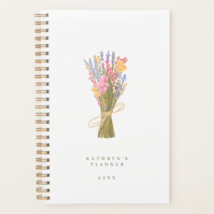 Simple Floral Planner