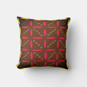 Simple Floral Throw Pillow