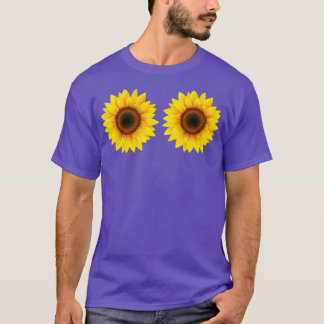 simple flower art funny humore 1 T-Shirt
