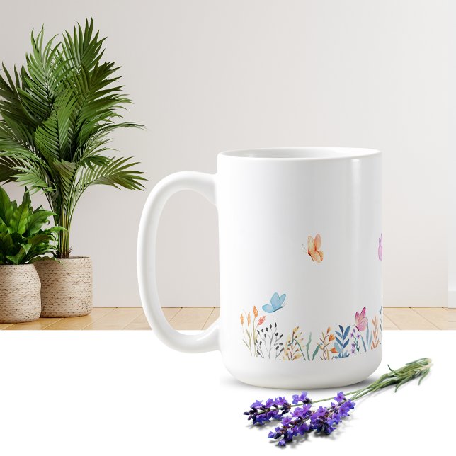 Simple Flower Design Mug (Creator Uploaded)