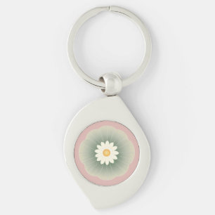 Simple Flower Key Ring