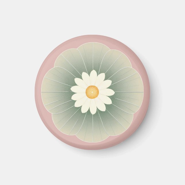 Simple Flower Magnet (Front)