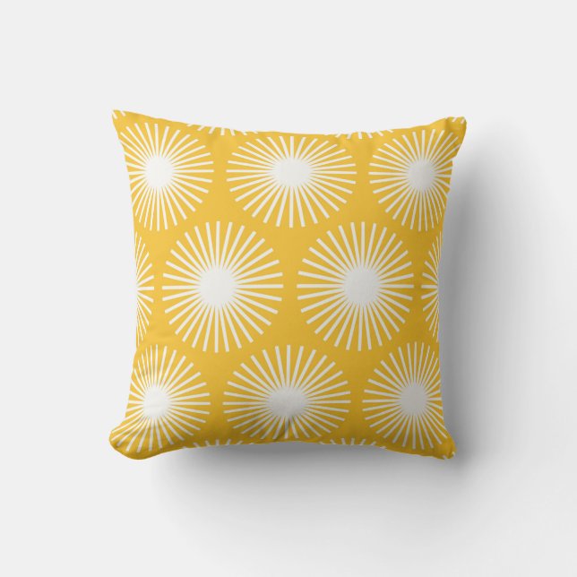 Simple flower seamless pattern design. Scandinavia Cushion (Front)