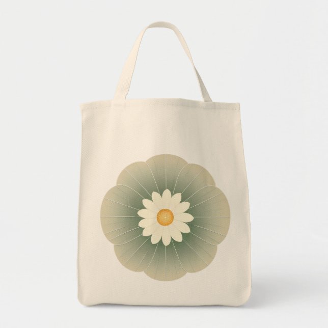 Simple Flower Tote Bag (Front)