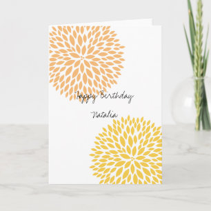 Simple Flowers Card