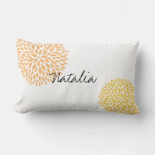 Simple Flowers Lumbar Cushion