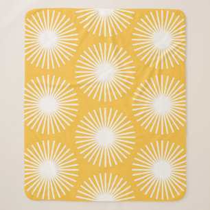 Simple flowers: Scandinavian seamless design. Sherpa Blanket