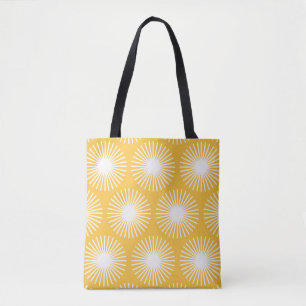 Simple flowers: Scandinavian seamless design. Tote Bag