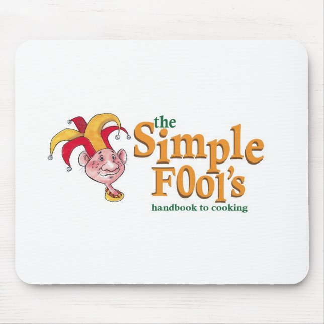 Simple Fool's Logo Mousepad (Front)
