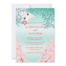 Simple fresh colourful cat flowers wedding