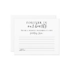 Simple Funeral Attendance Card Share a Memory