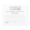 Simple Funeral Attendance Card Share a Memory