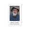 Simple Funeral Memorial Prayer Photo Card