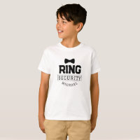Simple Funny Ring Security Wedding Favour Kid