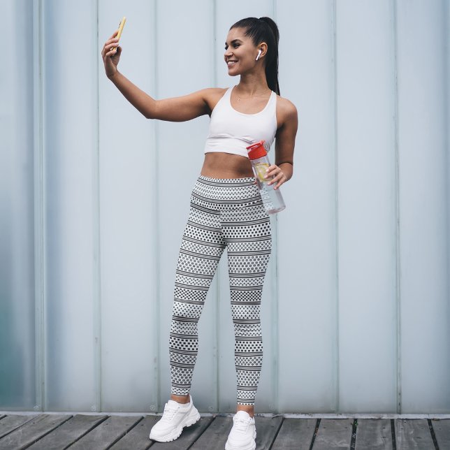 simple geometric lines leggings (Creator Uploaded)