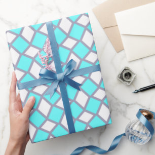 Simple Geometric Pattern Wrapping Paper
