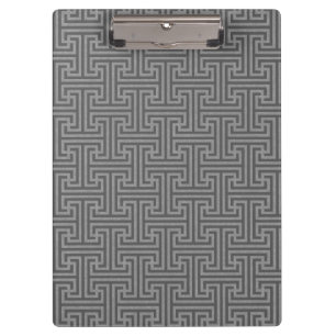 Simple geometric shapes clipboard