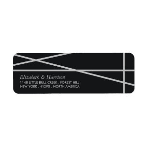 Simple Geometric Style Wedding