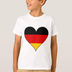 Simple Germany Heart T-Shirt