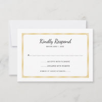 Simple Gold and White Event