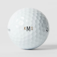 Simple Gold & Black Monogram Taylor Made TP5 
