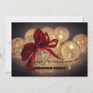 Simple gold Happy New Year Cards