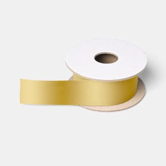 Simple Gold Satin Ribbon