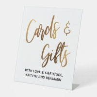 Simple Gold Typography Cards & Gifts, Message
