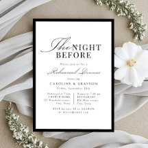 Simple Graceful Script Typography The Night Before