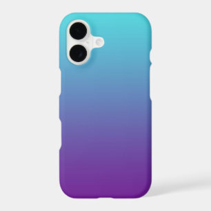 Simple Gradient Background Purple Turquoise Blue