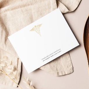 Simple Graduation 2025 Nurse Pinning Thank You Card